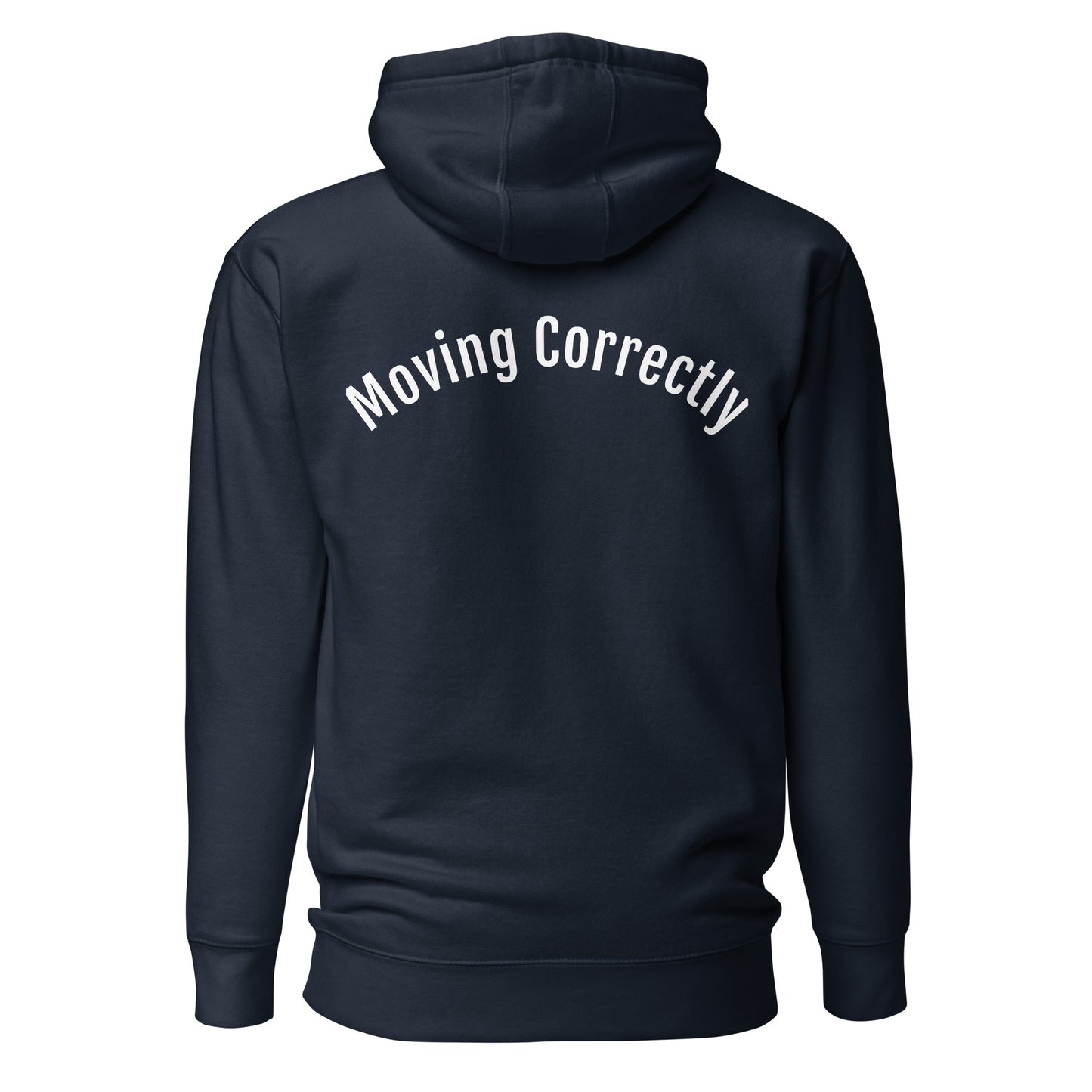 dnls.clothing Unisex Hoodie - Moving Correctly